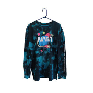 Fifth Sun Nasa Tye Dye Long Sleeve Shirt Size 2XL #1206